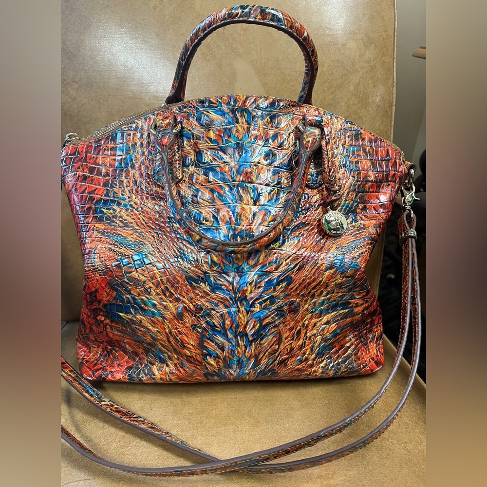 Gorgeous Brahmin large Duxbury Melbourne satchel